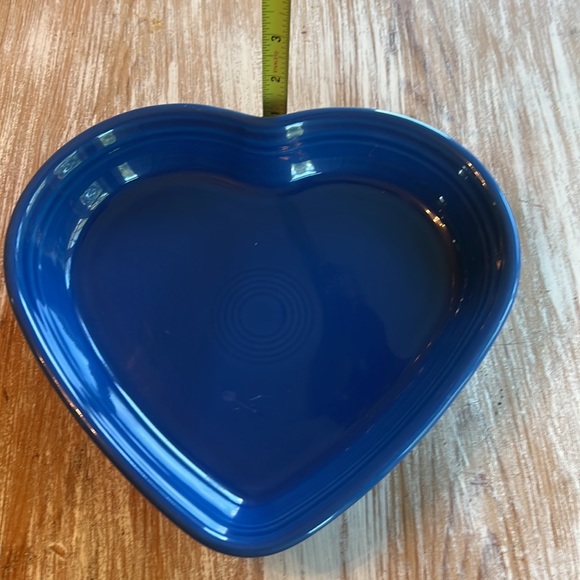 Fiestaware Fiesta Medium Heart Bowl Lapis - Picture 4 of 4